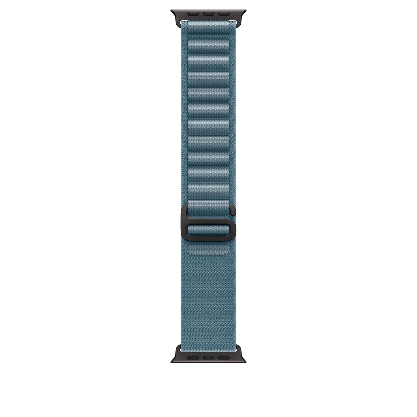 Boucle Alpine bleu clair 49 mm - Medium - Finition titane noir