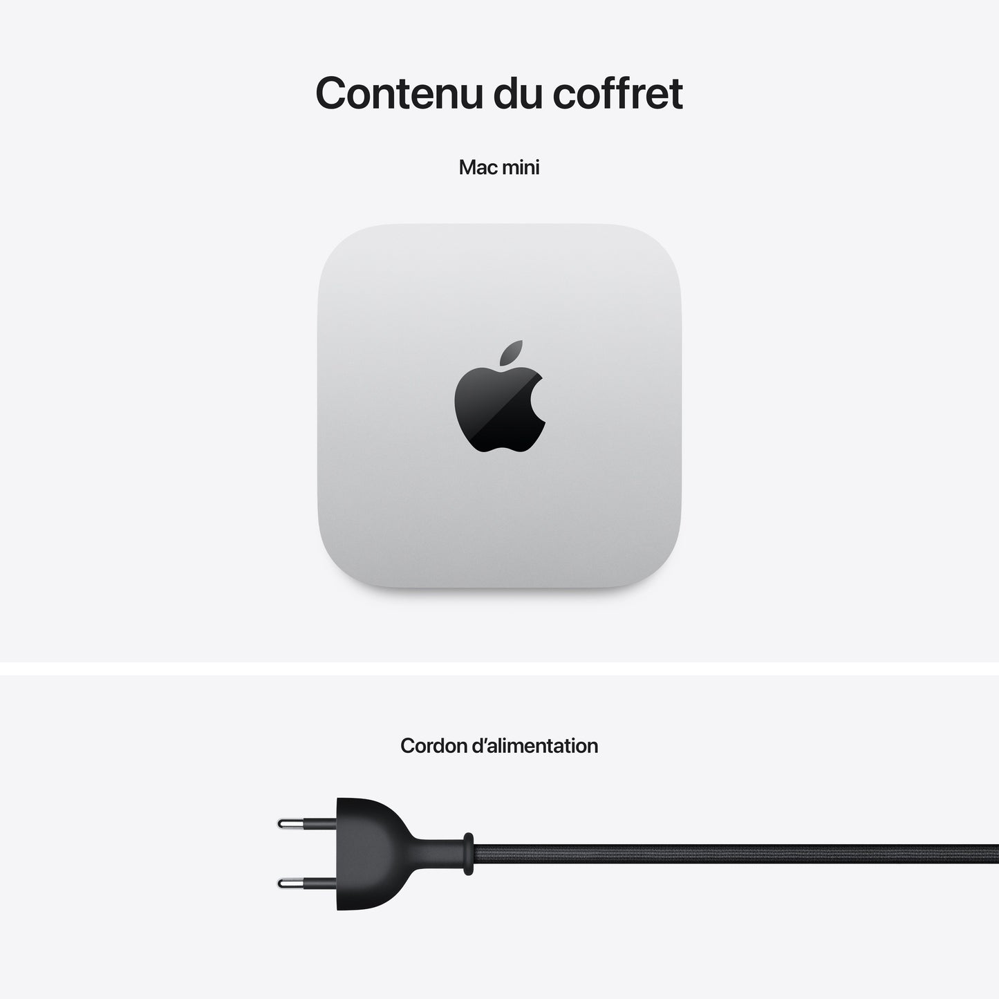 Mac mini: Puce Apple M4 Pro avec CPU 12 cœurs et GPU 16 cœurs, 512 Go SSD - Argent