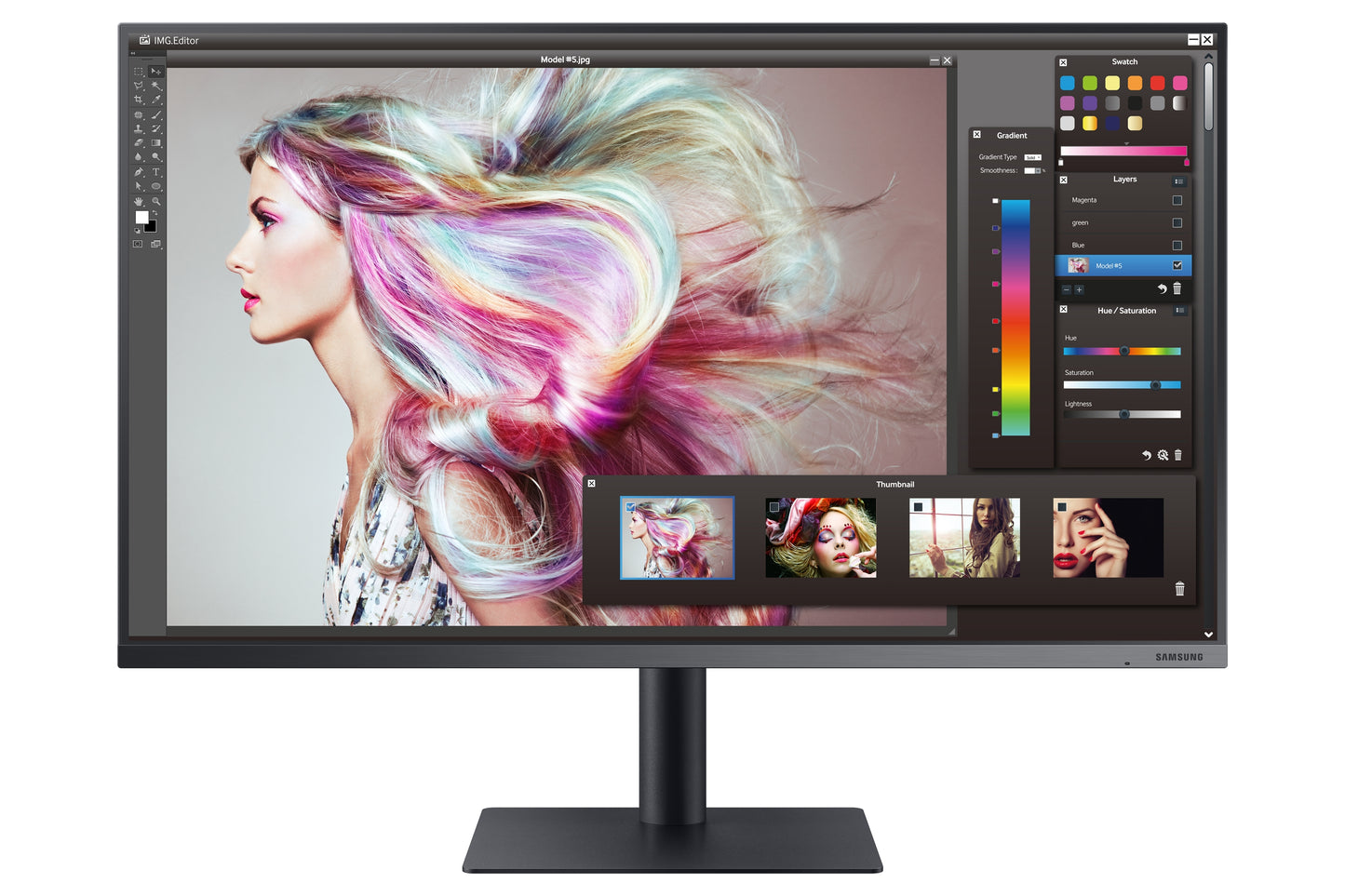 Samsung 4K UHD Monitor TU87F