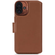 Decoded • Etui Portefeuille amovible pour iPhone 16 • Brun