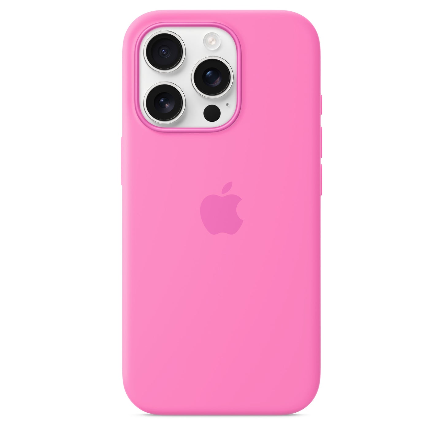 Apple Coque en silicone avec MagSafe pour iPhone 16 Pro • Pivoine