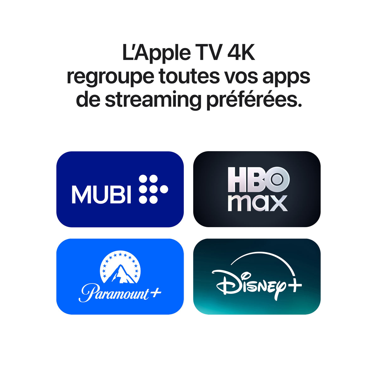 Apple TV 4K 4e génération