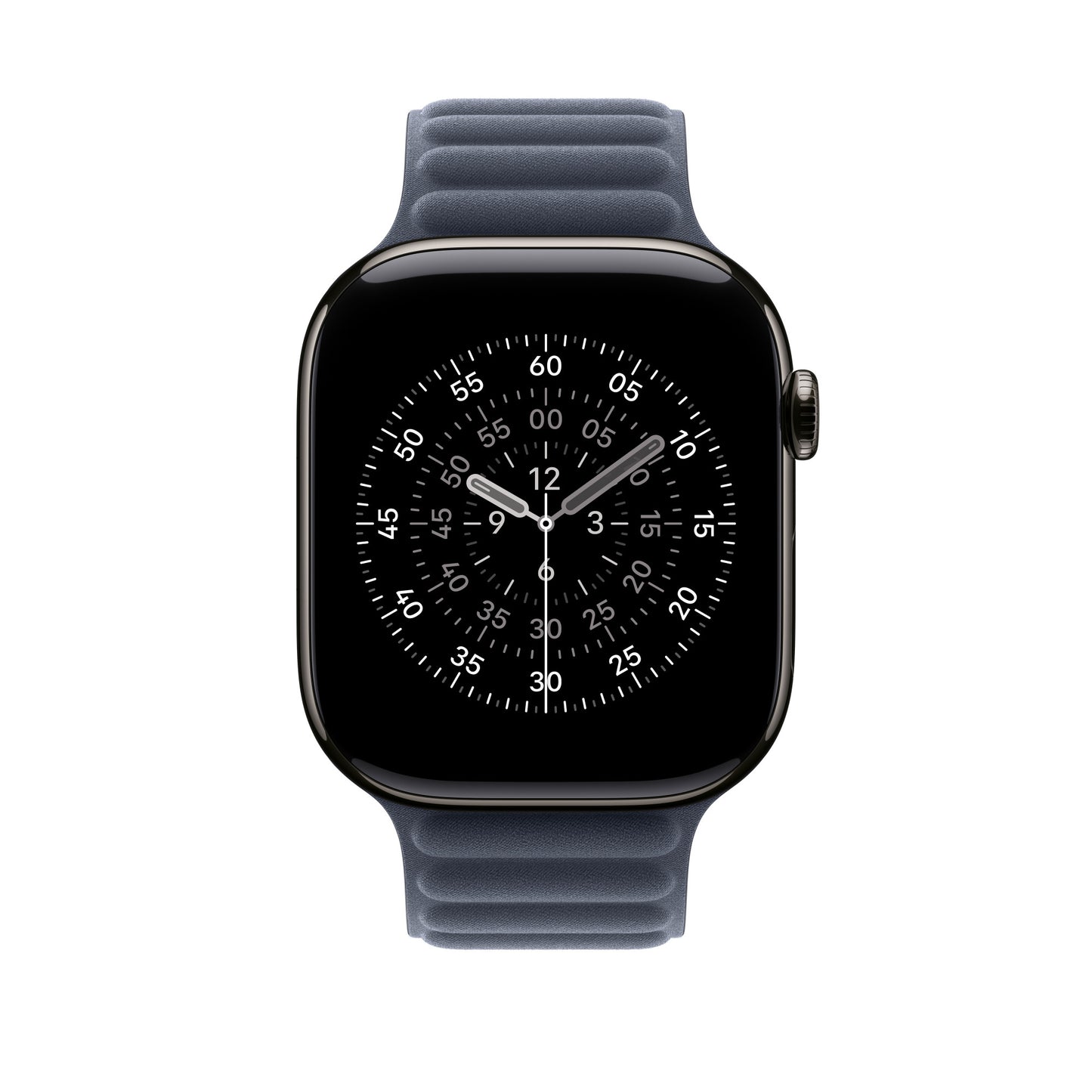 Apple • Bracelet à maillons magnétique Marine 46 mm - S/M