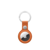 Porte-clés en tissage fin AirTag - Roux orangé