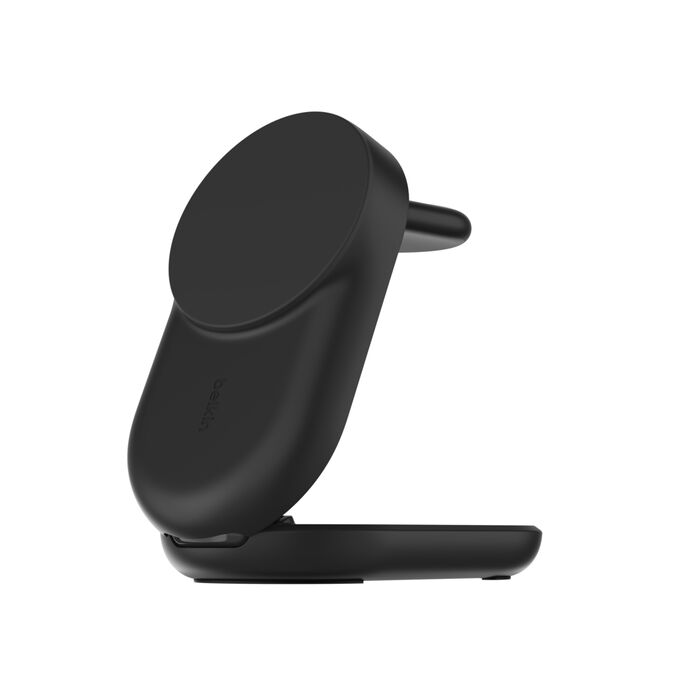 Belkin • Socle de recharge 3‑en‑1 UltraCharge avec Qi2 • 25 W • Noir