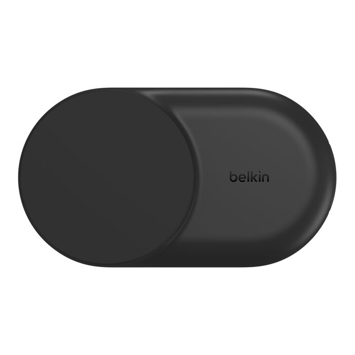 Belkin • Socle de recharge 3‑en‑1 UltraCharge avec Qi2 • 25 W • Noir