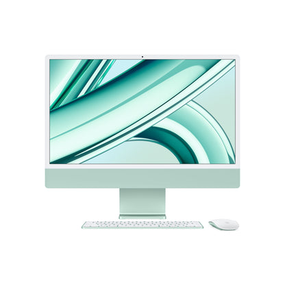 iMac 24" M3 8C/8GB/512GB/GPU 10C • Suisse-Français Touch ID • Vert