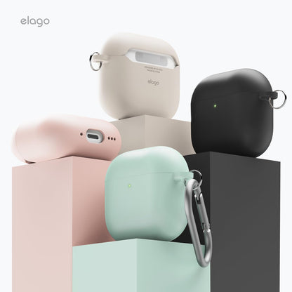 ELAGO Airpods 4 Coque de protection • Stone