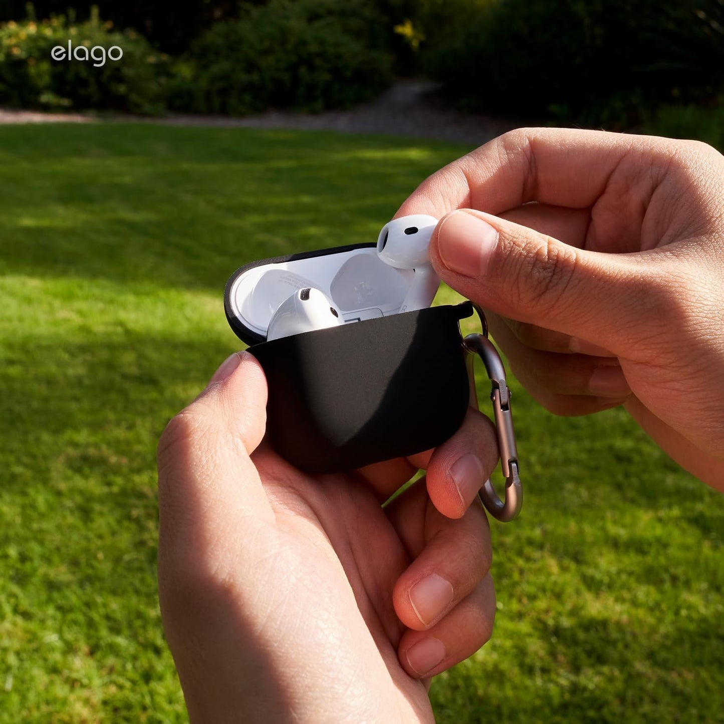 ELAGO Airpods 4 Coque de protection • Stone