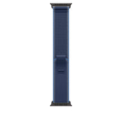 Boucle Trail bleu/bleu vif 49 mm - M/L - Finition titane noir