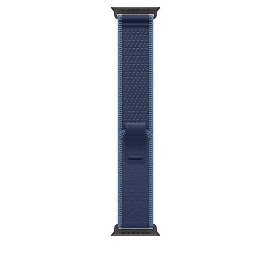 Boucle Trail bleu/bleu vif 49 mm - M/L - Finition titane noir