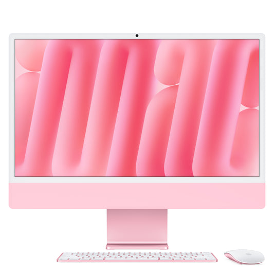 iMac 24" M4 10C/16GB/256GB/GPU10C/Gbit • Suisse-Français • Touch Num • Rose