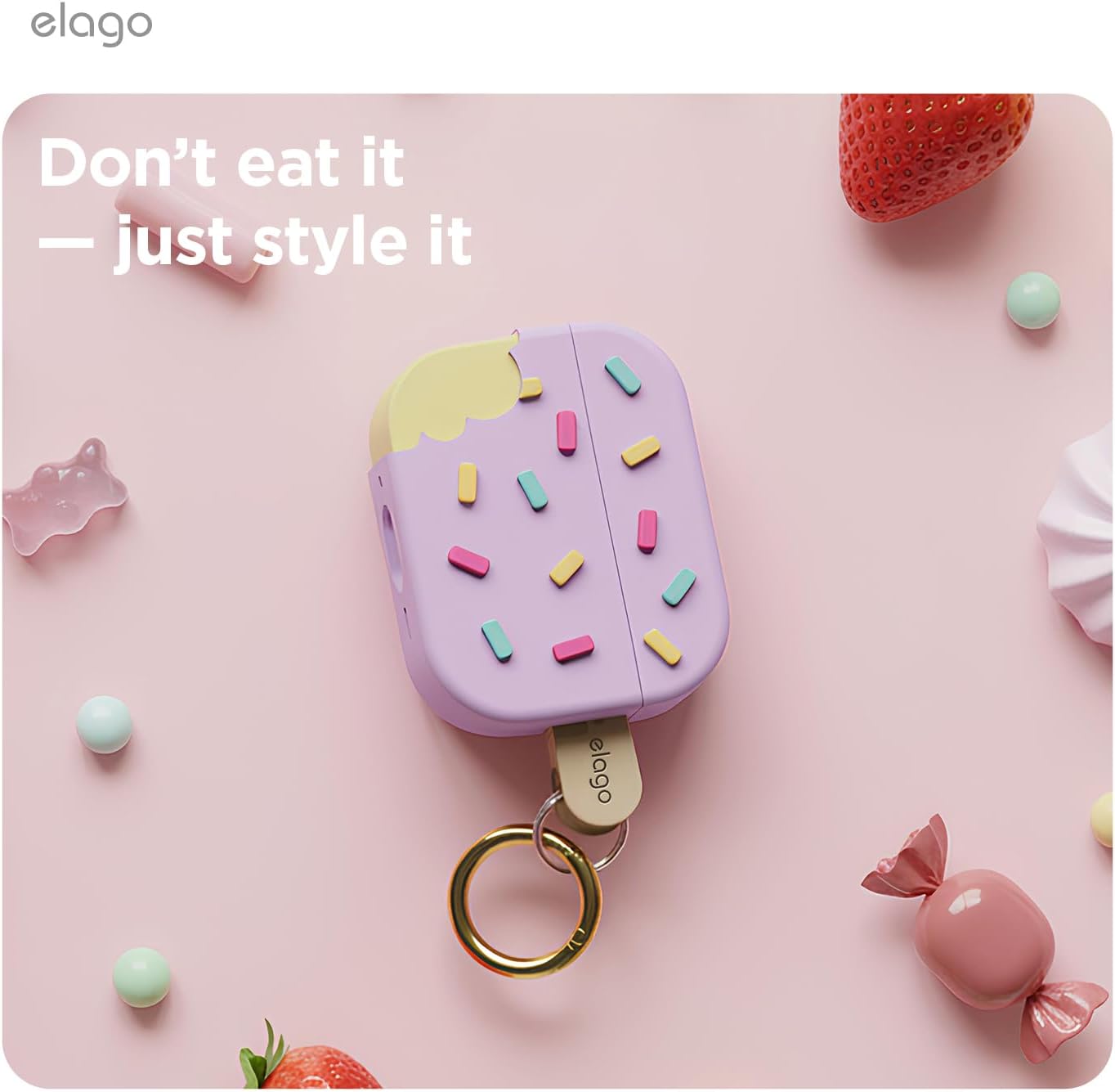Elago • Coque Ice Cream Hang • AirPods Pro 3