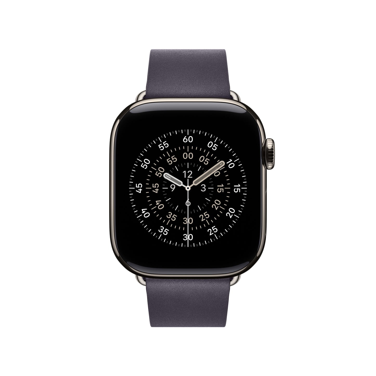 Bracelet Boucle moderne violet nuit 42 mm - Medium