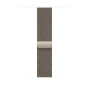 Bracelet Milanais naturel 46 mm - S/M