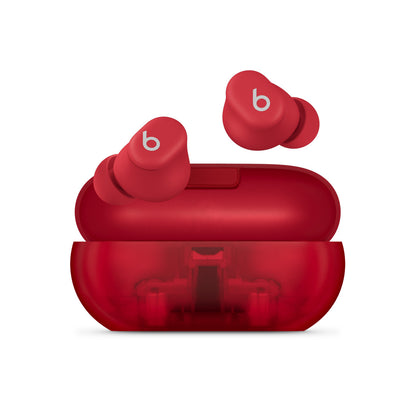 Beats Solo Buds • Rouge transparent