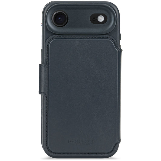 Decoded • Etui Portefeuille amovible pour iPhone Air • Bleu Marine
