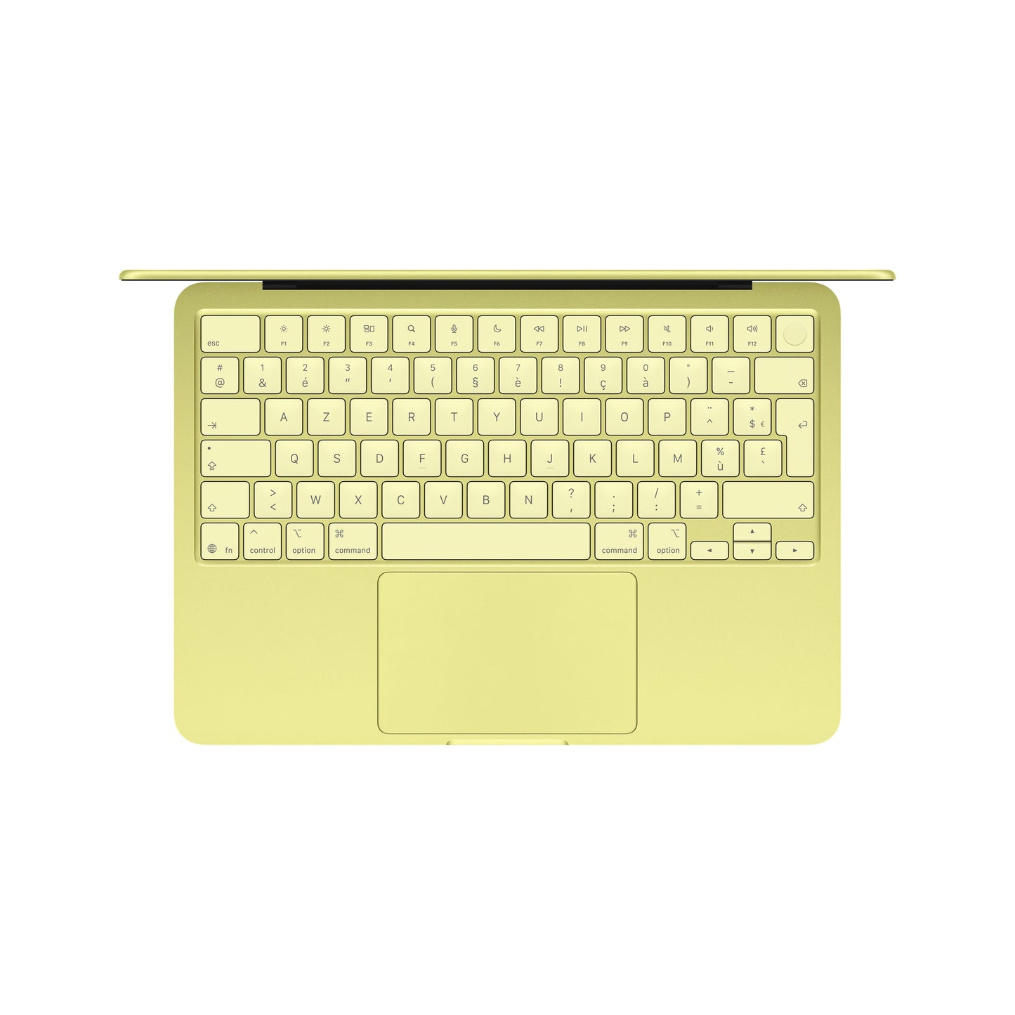 MacBook Neo 13 pouces: Puce Apple A18 Pro avec CPU 6 cœurs et GPU 5 cœurs, Magic Keyboard, 256 Go SSD - Jaune agrume