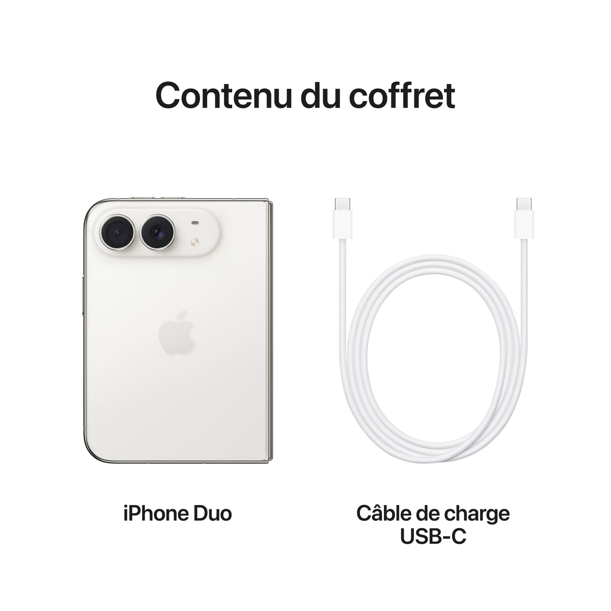 iPhone Duo 512 Go Blanc stellaire