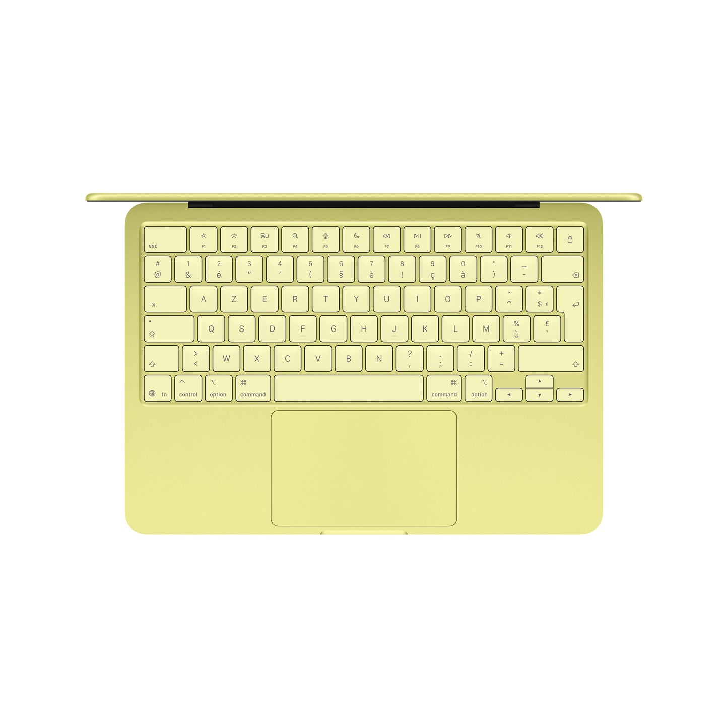 MacBook Neo 13 pouces: Puce Apple A18 Pro avec CPU 6 cœurs et GPU 5 cœurs, Magic Keyboard, 256 Go SSD - Jaune agrume