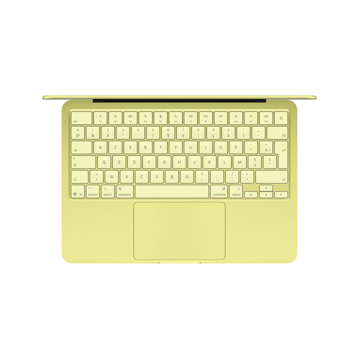MacBook Neo 13 pouces: Puce Apple A18 Pro avec CPU 6 cœurs et GPU 5 cœurs, Magic Keyboard, 256 Go SSD - Jaune agrume