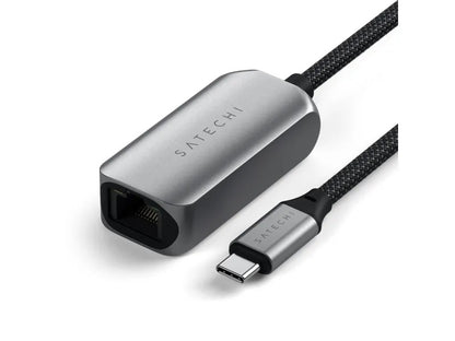 Satechi USB-C 2.5 Gigabit Ethernet adapter • Gris Sidéral