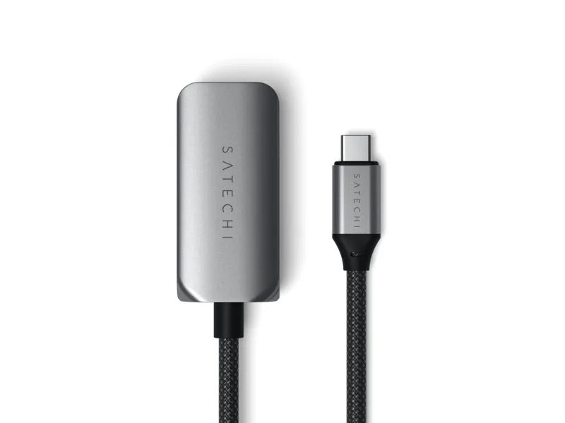 Satechi USB-C 2.5 Gigabit Ethernet adapter • Gris Sidéral