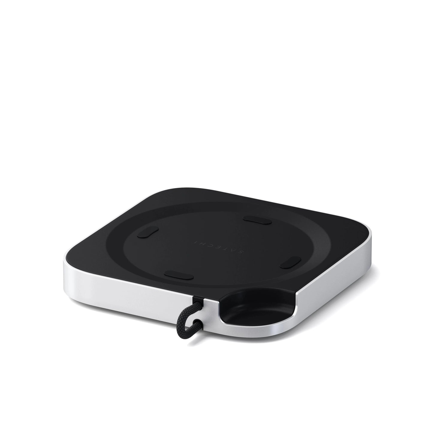 Satechi Hub Aluminium pour Mac Mini M4 • Argent