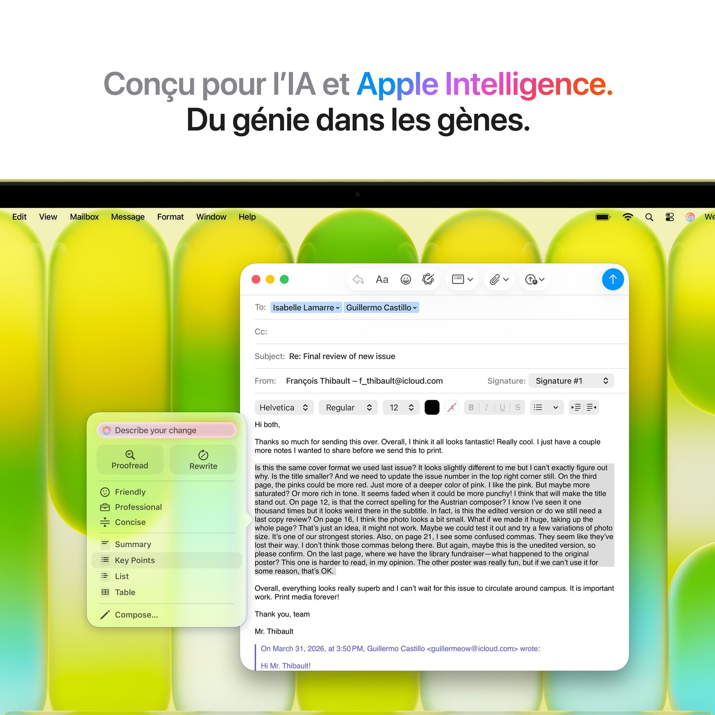 MacBook Neo 13 pouces: Puce Apple A18 Pro avec CPU 6 cœurs et GPU 5 cœurs, Magic Keyboard, 256 Go SSD - Jaune agrume