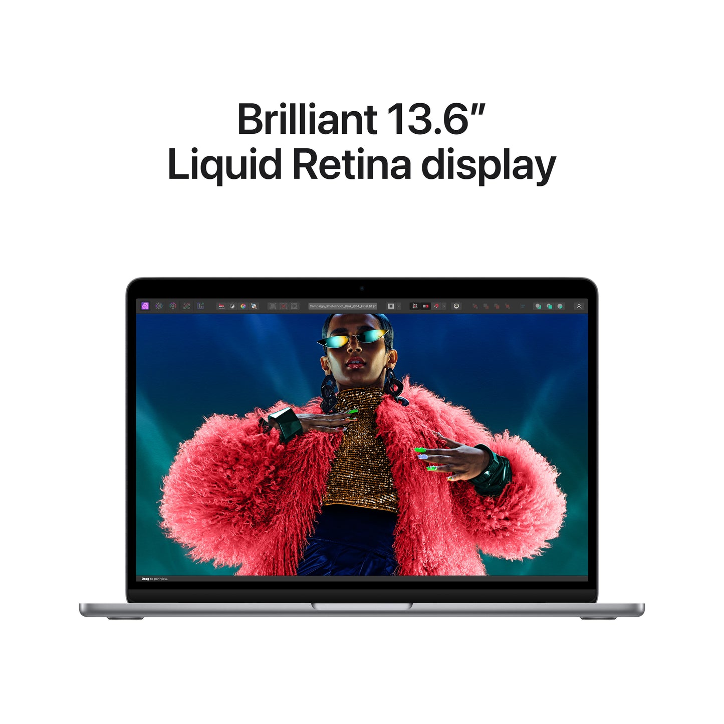 MacBook Air 13" M2 8C/16GB/256GBSSD/GPU 8C • Français • Gris Sidéral