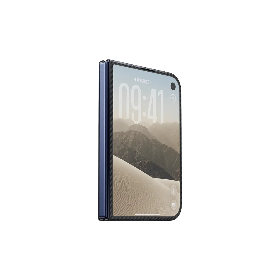 Pitaka Ultra Slim Case for iPhone Duo • Black/Grey