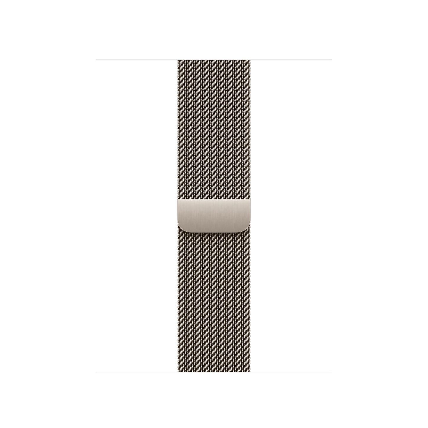 Bracelet Milanais naturel 42 mm