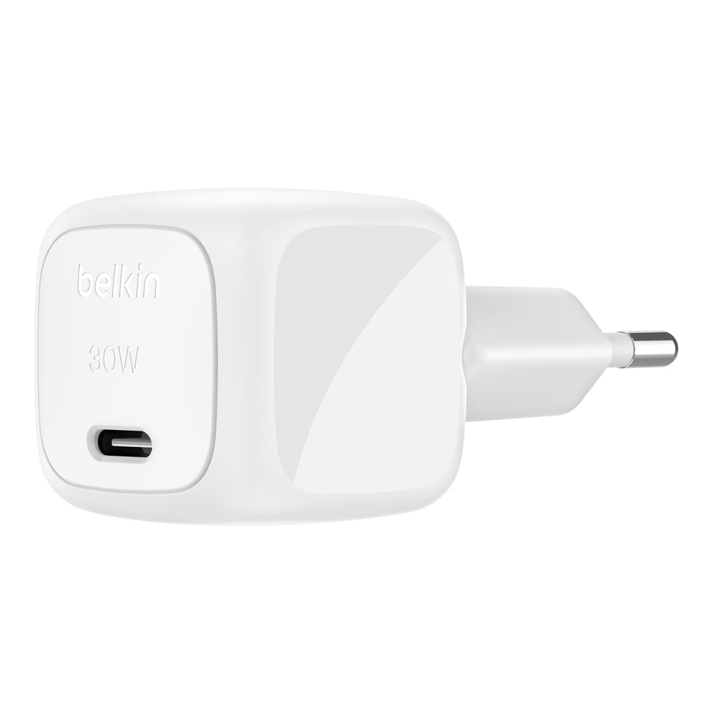 Belkin Wall Chargeur BoostCharge USB-C • 30W • Blanc