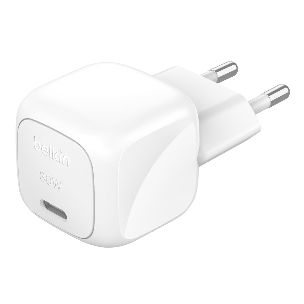 Belkin Wall Chargeur BoostCharge USB-C • 30W • Blanc