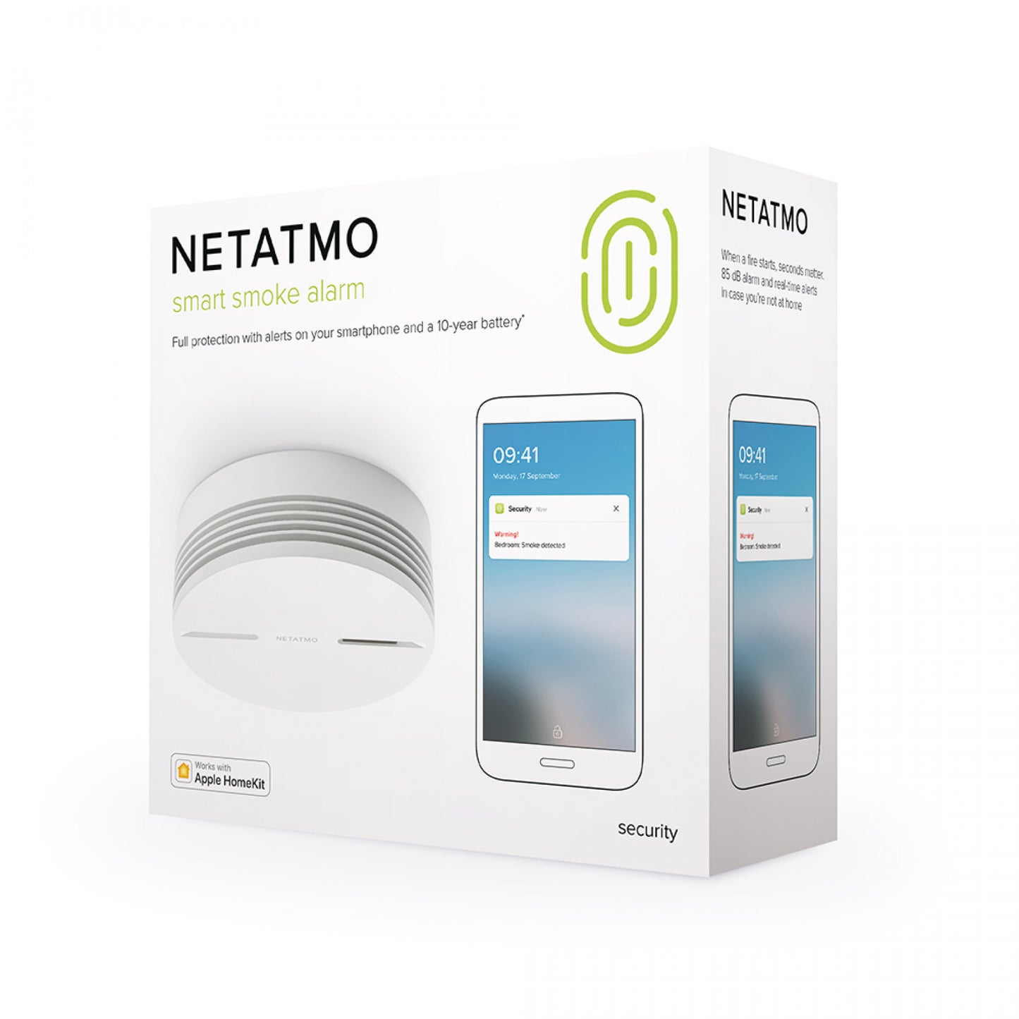 Netatmo • Détecteur de Fumée Intelligent