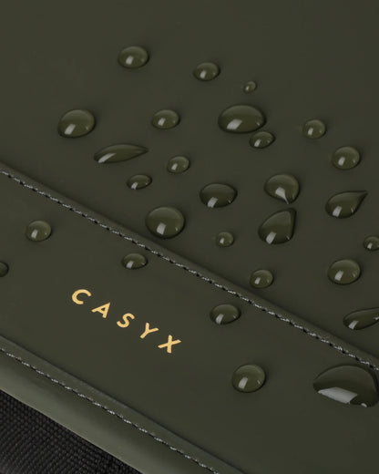 Casyx Storm • Sac à dos imperméable et modulable • Vert Tropical