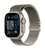 Apple Watch Ultra 2 • Naturel • 49 mm • Bracelet Milanais Naturel • L