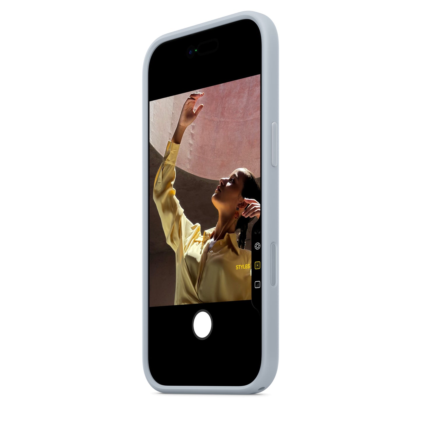Coque Bumper pour iPhone Air - Bleu clair