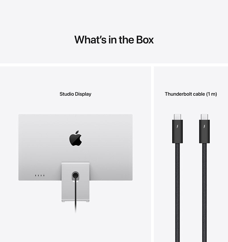 Apple Studio Display • Verre standard • Inclinaison et hauteur réglables