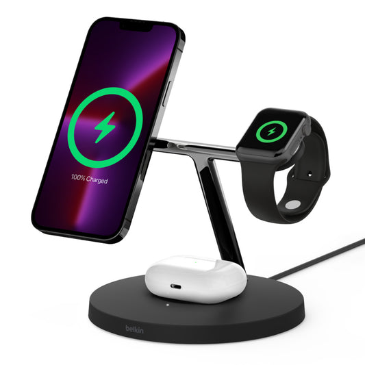 Belkin BOOST CHARGE PRO 3 en 1 • Noir