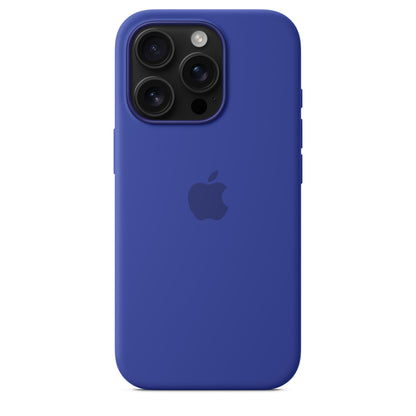 iPhone 16 Pro Coque en Silicone avec MagSafe • Outremer