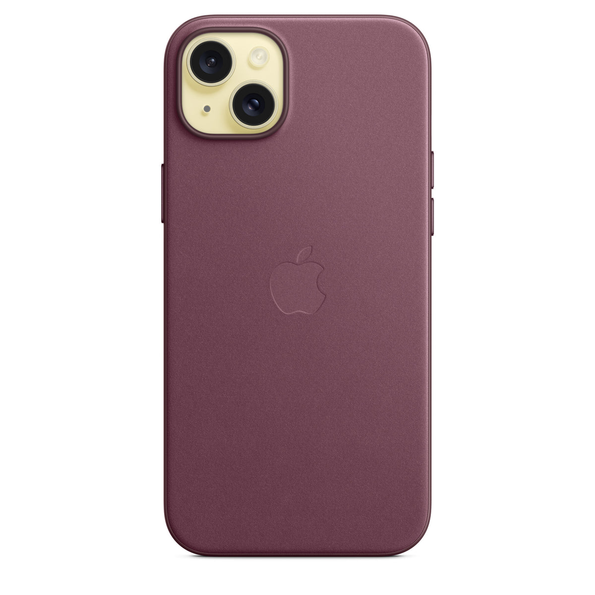 Apple Coque en tissage fin avec MagSafe pour iPhone 15 Plus • Mûre
