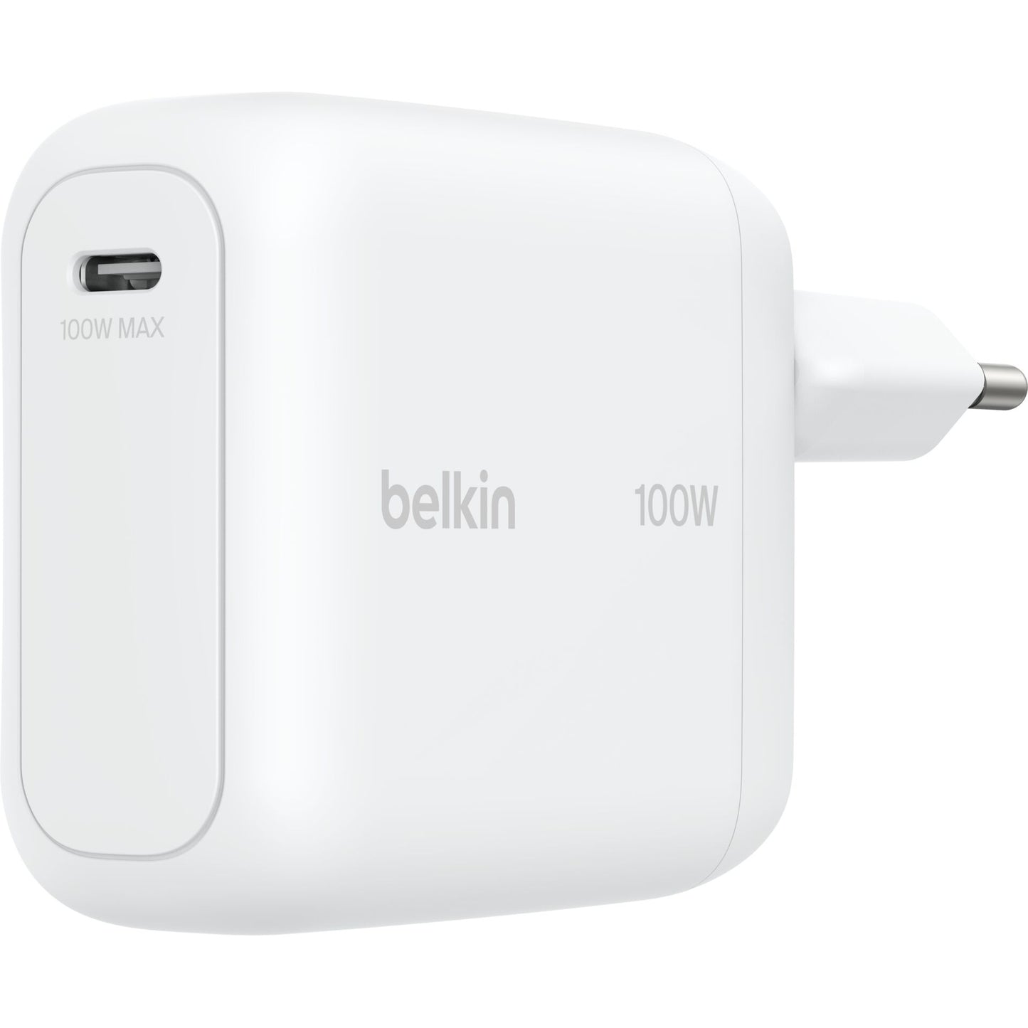 Belkin • BoostCharge Chargeur secteur USB-C GaN 100 W • Blanc