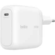 Belkin • BoostCharge Chargeur secteur USB-C GaN 100 W • Blanc