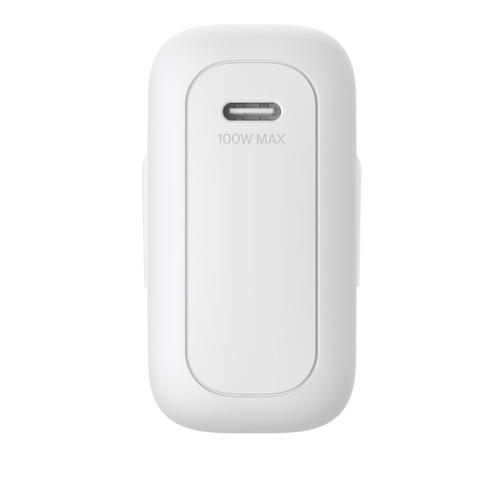 Belkin • BoostCharge Chargeur secteur USB-C GaN 100 W • Blanc