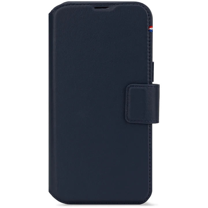 Decoded • Etui Portefeuille amovible pour iPhone 16 Pro • Bleu Marine