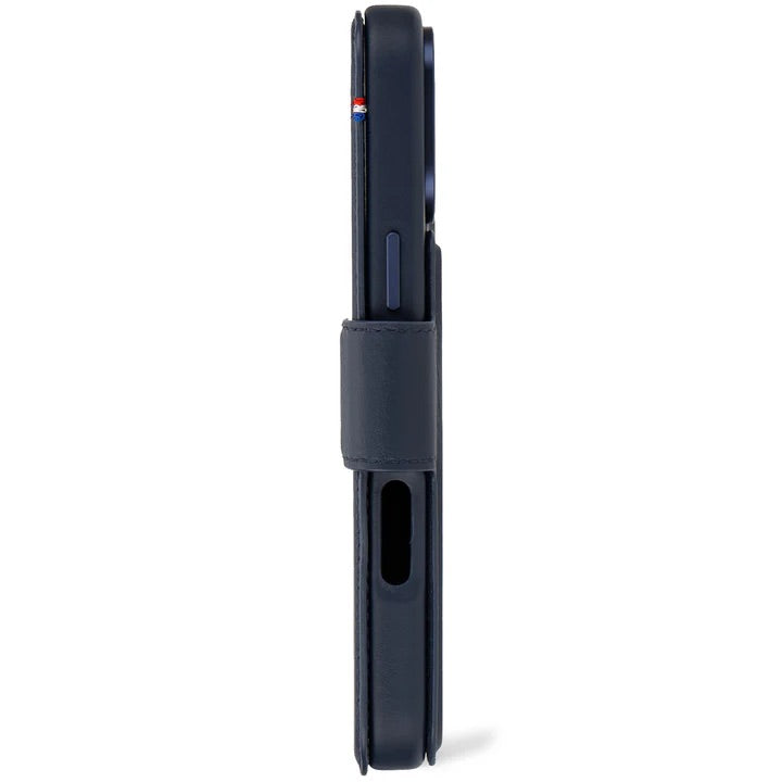 Decoded • Etui Portefeuille amovible pour iPhone 16 Pro • Bleu Marine