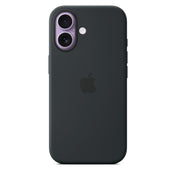 Coque en silicone avec MagSafe pour iPhone 17 - Noir