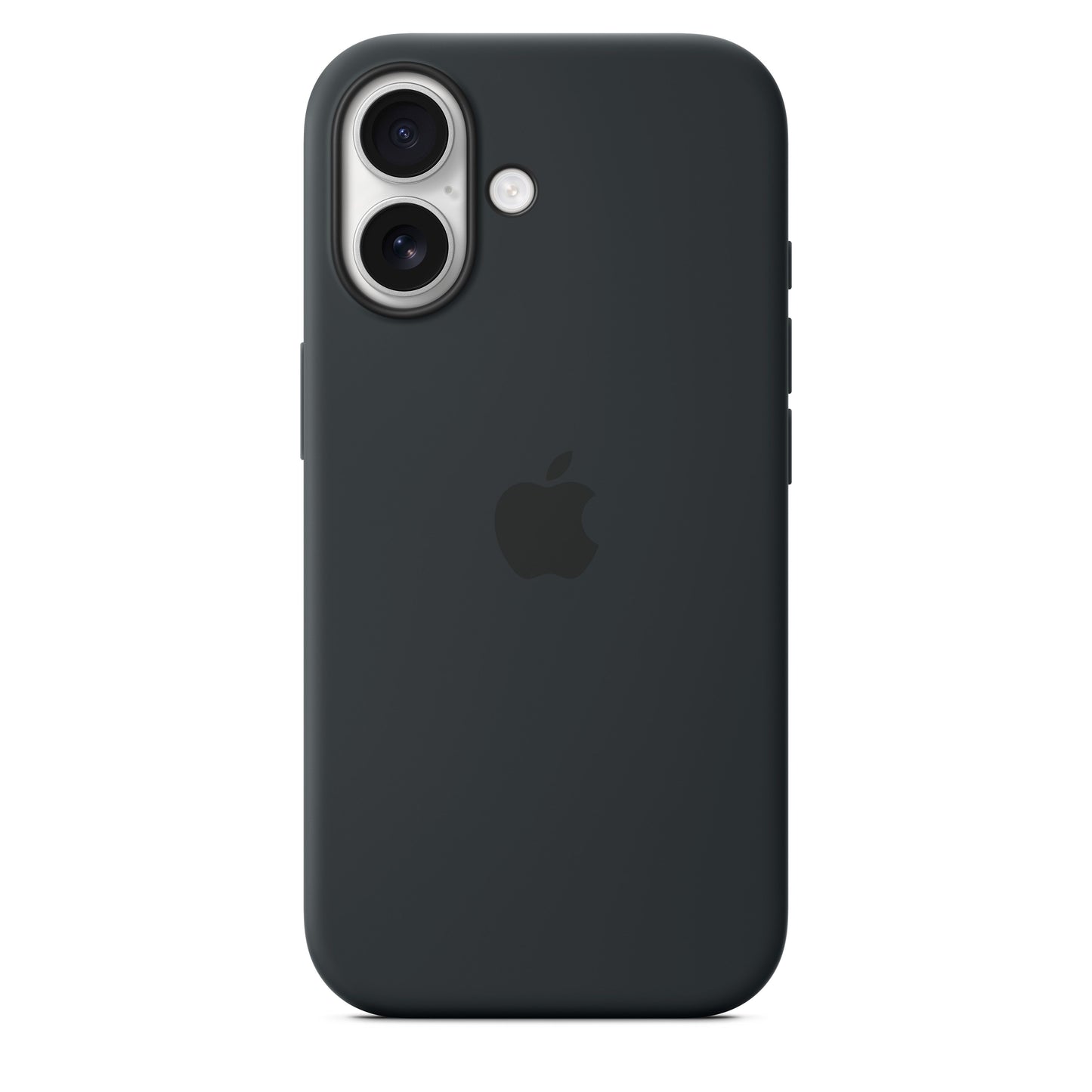 Coque en silicone avec MagSafe pour iPhone 17 - Noir