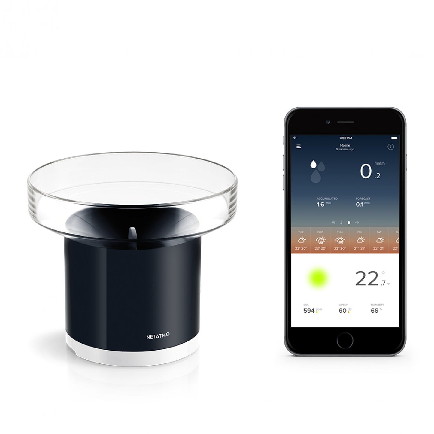 Netatmo • Pluviomètre Intelligent